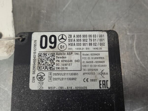 MERCEDES VITO 2015-2024 CAMERA 447, BLIND SPOT MONITOR SENSOR (RH REAR BEHIND BU - Image 4