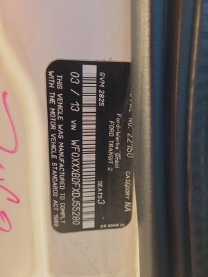 FORD TRANSIT 2006-2014 STARTER MOTOR DIESEL, 2.2, TURBO, FWD, VM, 07/06-02/14 - Image 11