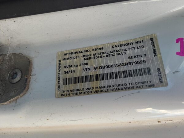 MERCEDES SPRINTER 2006-2018 ECU TRANSMISSION ECU, P/N A0015455916, NCV3, 10/06-0 - Image 27