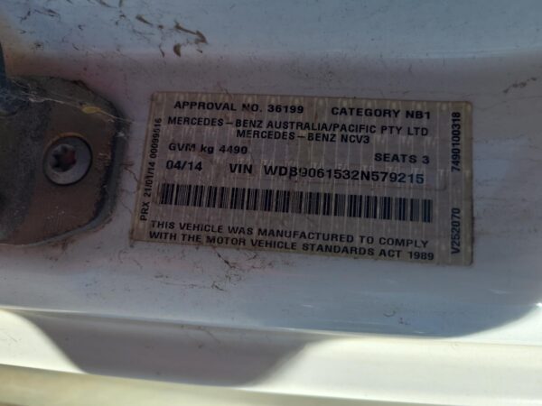 MERCEDES SPRINTER 2006-2018 FAN SINGLE FAN ASSY, 3.0, NCV3, 10/06-04/18 - Image 110