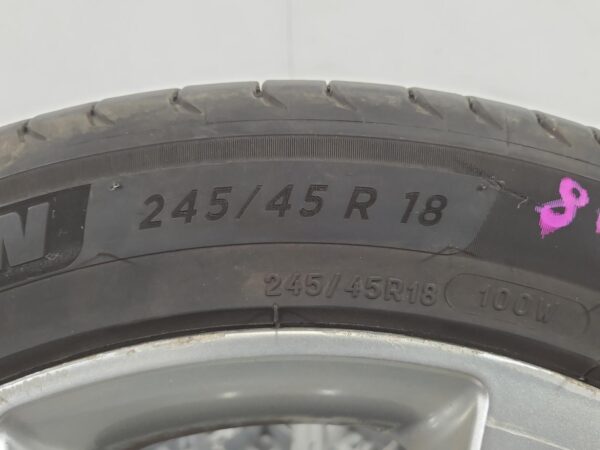 MERCEDES VITO 2015-2024 WHEEL ALLOY 447, FACTORY, 18X7.5IN, 5 V SPOKE, BI-COLOUR - Image 8