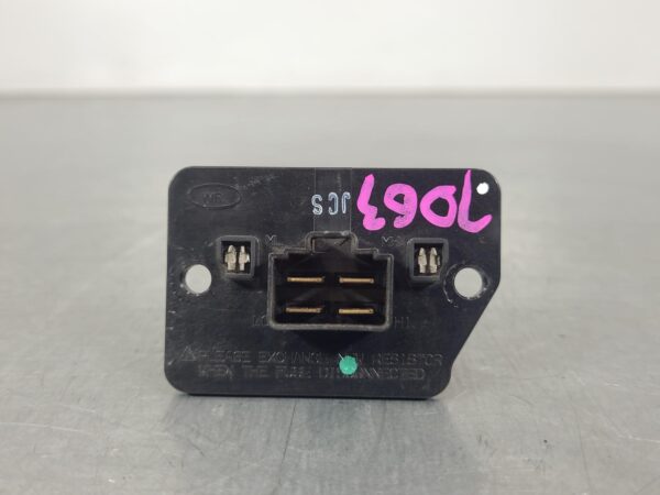 FORD RANGER 2011-2020 FAN SPEED RESISTOR NON CLIMATE CONTROL TYPE, BLACK, PX, 06 - Image 2