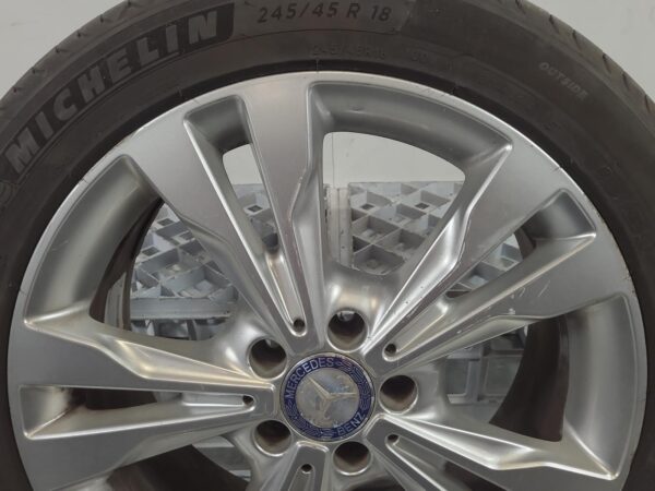 MERCEDES VITO 2015-2024 WHEEL ALLOY 447, FACTORY, 18X7.5IN, 5 V SPOKE, BI-COLOUR - Image 3