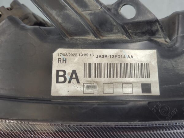 FORD RANGER 2019-2022 RIGHT HEADLAMP PX SERIES 3, CHROME, HID TYPE, 12/19-04/22 - Image 6