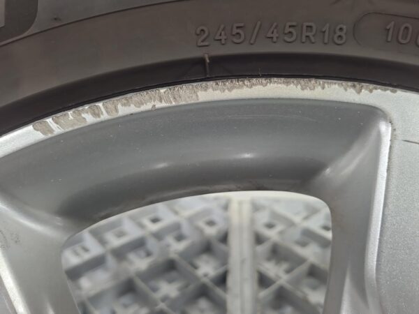 MERCEDES VITO 2015-2024 WHEEL ALLOY 447, FACTORY, 18X7.5IN, 5 V SPOKE, BI-COLOUR - Image 5