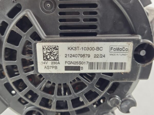 FORD TRANSIT 2019-2024 ALTERNATOR DIESEL, 2.0, 230 AMP, VO, 05/19- - Image 24