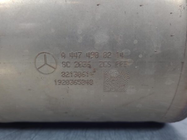 MERCEDES VITO 2015-2022 PARTICULATE FILTER/DPF REAR SOOT CATCHING FILTER, DIESEL - Image 67