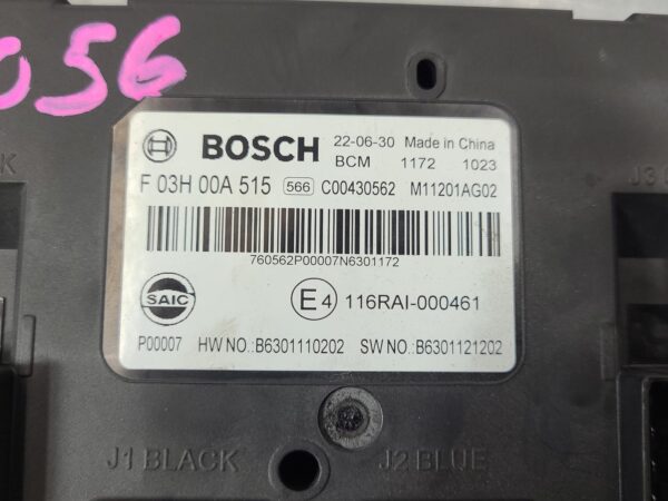 LDV DELIVER 9 2020-2024 ECU BODY CONTROL MODULE, 07/20- - Image 24