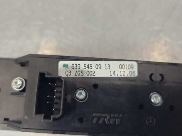 MERCEDES VITO 2004-2015 POWER WINDOW SWITCH RH FRONT (MASTER SWITCH), 639, 04/04 - Image 18