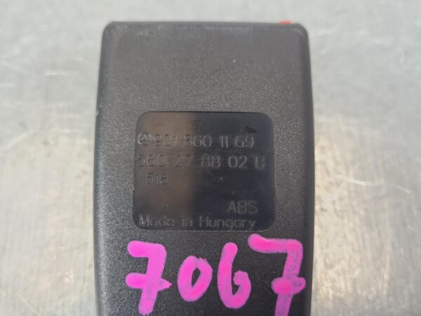 MERCEDES VITO 2004-2011 SEAT BELT LH FRONT, SEAT BELT STALK ONLY, 639, GREEN PLU - Image 12