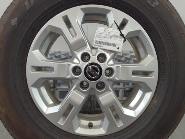 NISSAN NAVARA 2020-2025 WHEEL ALLOY NP300, FACTORY, 17X7IN, 6 SPOKE, SILVER, 12/ - Image 2