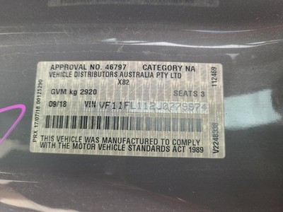 RENAULT TRAFIC RIGHT AIRBAG STEERING WHEEL, X82, 01/15- 15 16 17 18 19 20 21 22 - Image 14