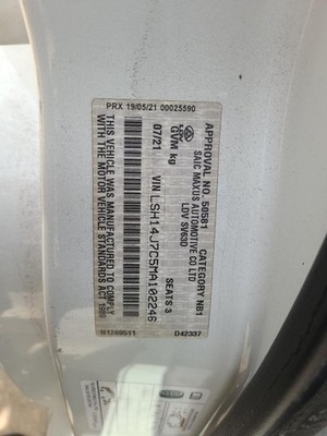 LDV DELIVER 9 2020-2025 LEFT GUARD 07/20- - Image 73