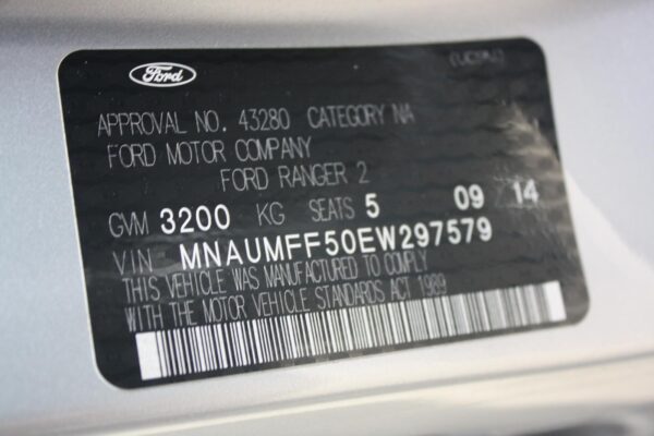 FORD RANGER 2011-2022 STEREO/HEAD UNIT DISPLAY UNIT ONLY, 4.2in NON SAT NAV TYPE - Image 15