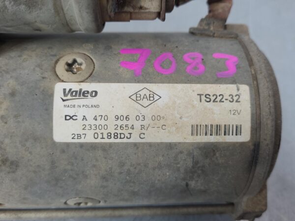 NISSAN NAVARA 2015-2025 STARTER MOTOR NP300, DIESEL, 2.3, SINGLE/TWIN TURBO, 04/ - Image 6