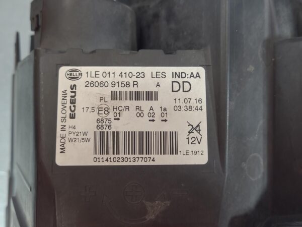 RENAULT TRAFIC 2015-2021 LEFT HEADLAMP X82, W/ HALOGEN TYPE, 01/15-12/21 - Image 16