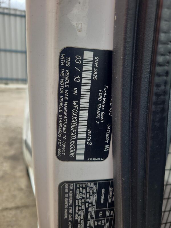 FORD TRANSIT 2006-2014 RIGHT GUARD VM SI-II, NON REPEATER TYPE,07/06-02/14 - Image 20