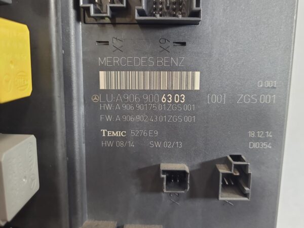MERCEDES SPRINTER 2006-2018 ECU  FRONT SAM MODULE, NCV3, 10/06-04/18 - Image 4