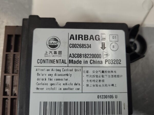 LDV DELIVER 9 AIRBAG MODULE/SENSOR MODULE, 07/20- 20 21 22 23 24 - Image 16