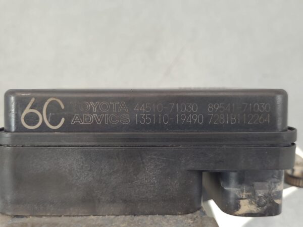 TOYOTA HILUX 2005-2015 ABS PUMP/MODULATOR P/N 4451071030, 03/05-08/15 - Image 3