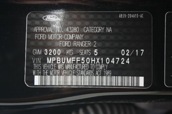 FORD RANGER 2011-2022 FAN SHROUD DIESEL, 3.2, P5AT, PX SERIES, 06/11-04/22 - Image 35