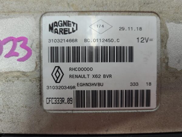 RENAULT MASTER 2011-2024 ECU TRANSMISSION ECU, FWD, X62, 09/11- - Image 3