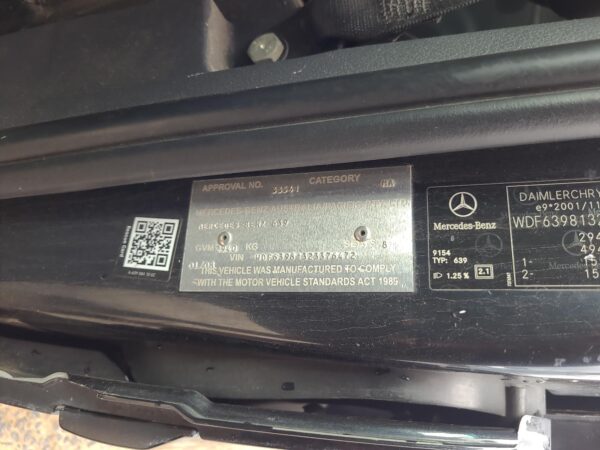 MERCEDES VITO 2004-2015 HEATER/AC CONTROLS FRONT, W/ SCREEN, NON REAR A/C TYPE, - Image 38