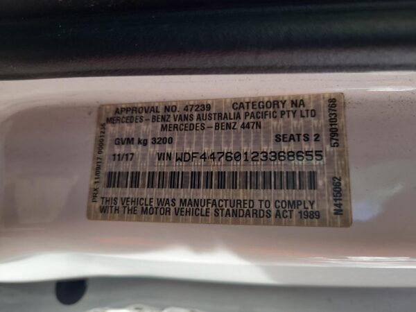 MERCEDES VITO 2015-2025 A/C CONDENSER 447, 03/15- - Image 11