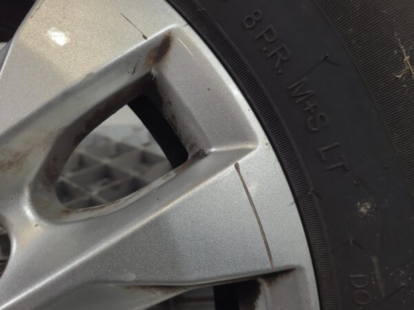 LDV DELIVER 9 2020-2024 WHEEL ALLOY FACTORY, 16X6.5IN, MULTISPOKE, 07/20- - Image 2