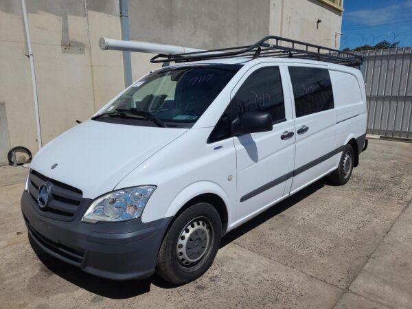 MERCEDES VITO 2009-2015 HEATER/AC CONTROLS FRONT, NON SCREEN, NON REAR A/C TYPE, - Image 6