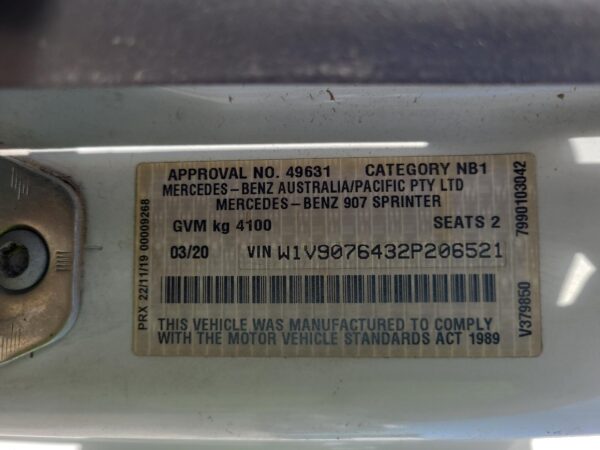 MERCEDES SPRINTER FRONT LEAF SPRING VS30, SERIES 4, 05/18- 18 19 20 21 22 23 24 - Image 11