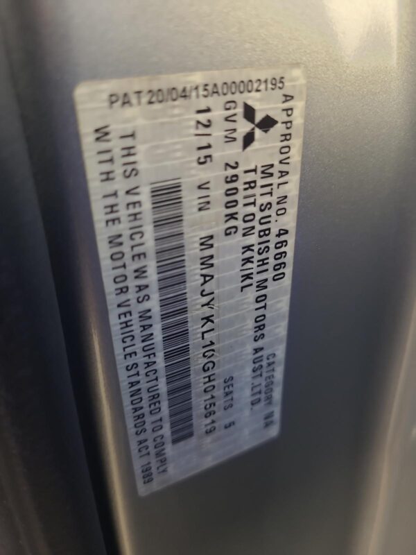 MITSUBISHI TRITON 2015-2023 HEATER CORE/BOX MQ-MR, CLIMATE CONTROL TYPE, 03/15-1 - Image 30