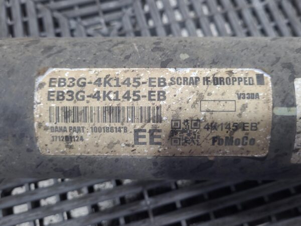 MAZDA BT50 2011-2020 REAR PROP SHAFT 2.2/3.2, DIESEL, MANUAL, 2WD, UP/UR, 10/11- - Image 6