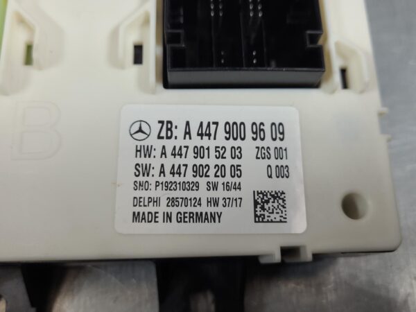 MERCEDES VITO 2015-2025 ECU SAM MODULE, 447, 03/15- - Image 4