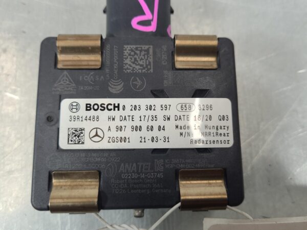 MERCEDES SPRINTER 2018-2024 CAMERA VS30, BLIND SPOT MONITOR SENSOR (RH REAR BEHI - Image 17