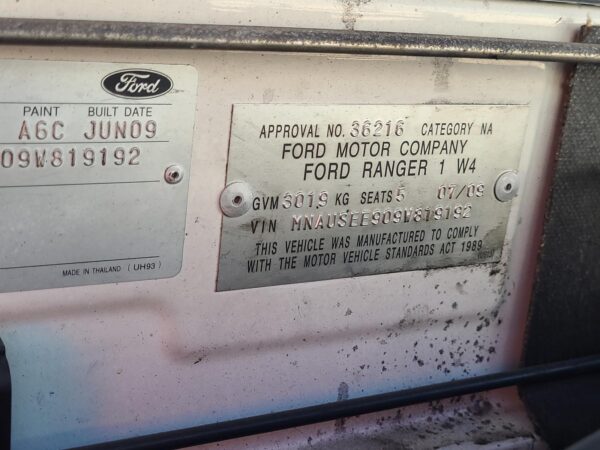 FORD RANGER 2006-2011 - Image 12