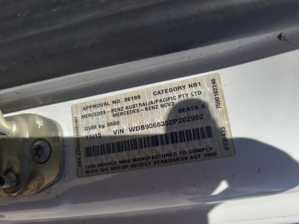 MERCEDES SPRINTER 2009-2018 AIR FLOW METER 2.1, DIESEL, EURO 5, P/N A6510900148, - Image 53