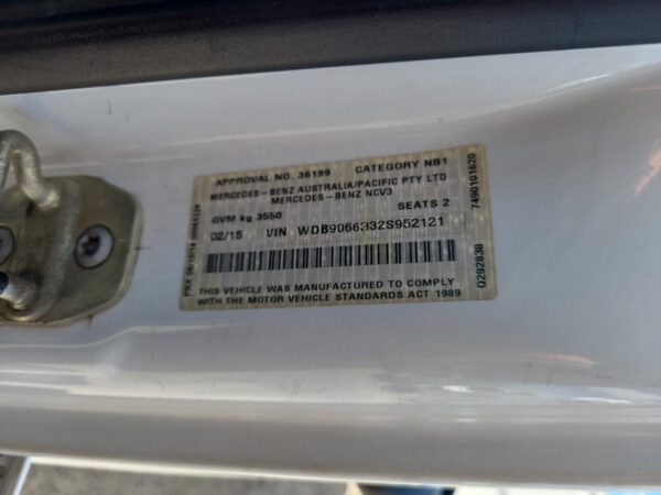 MERCEDES SPRINTER 2006-2018 COOLER VAN 10/06-04/18 - Image 27