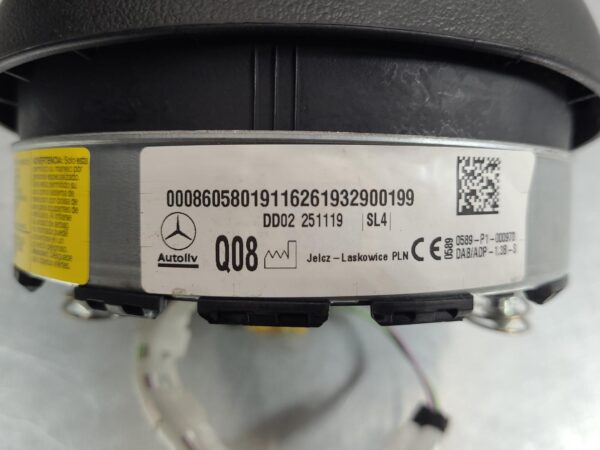 MERCEDES SPRINTER RIGHT AIRBAG STEERING WHEEL, VS30, 05/18- 18 19 20 21 22 23 24 - Image 6