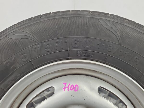 FORD TRANSIT 2000-2006 WHEEL STEEL 16X5.5IN, SINGLE REAR WHEEL TYPE, VH-VJ, VAN/ - Image 2