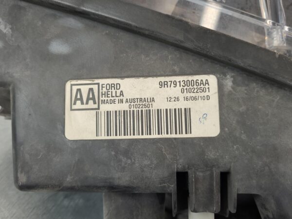 FORD TERRITORY 2009-2011 LEFT HEADLAMP SY MKII, TX, BLACK INSERT TYPE, 05/09-04/ - Image 17