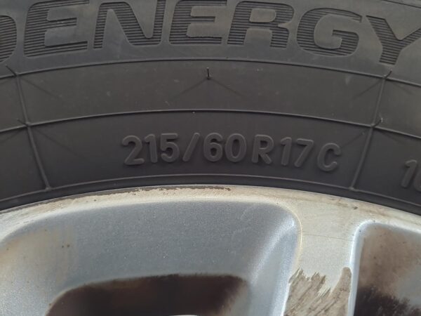 RENAULT TRAFIC 2015-2021 WHEEL ALLOY FACTORY, 17X6IN, MULTISPOKE, X82, 01/15-12/ - Image 27