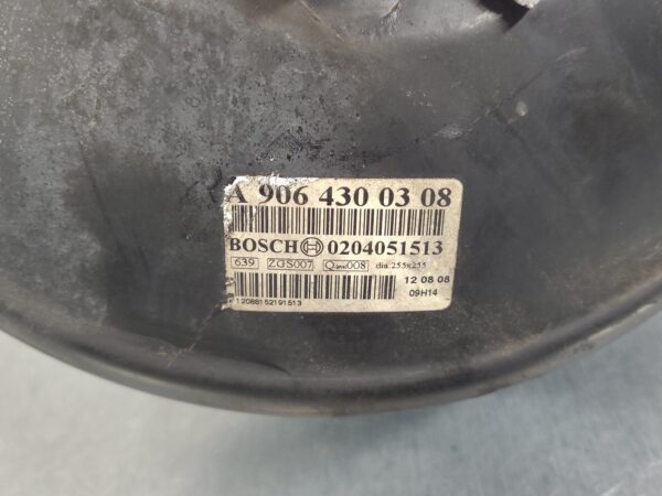MERCEDES SPRINTER 2006-2018 BRAKE BOOSTER NCV3, DIESEL, 2.1, TURBO, BOSCH BRAND, - Image 10
