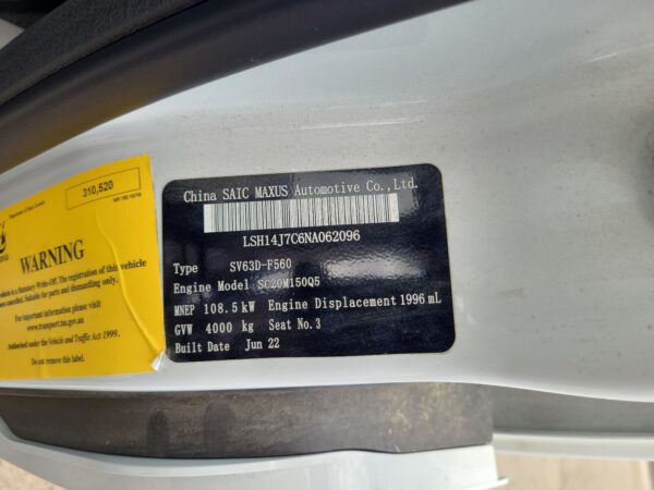 LDV DELIVER 9 2020-2024 STEERING PUMP DIESEL, 2.0, TURBO, 07/20-06/24 - Image 40