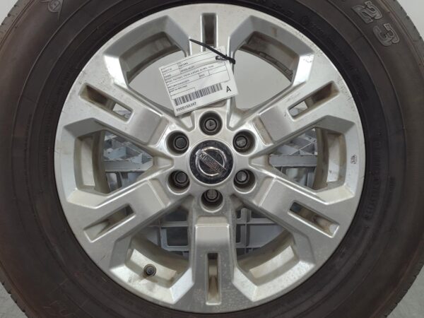 NISSAN NAVARA 2020-2025 WHEEL ALLOY NP300, FACTORY, 17X7IN, 6 SPOKE, SILVER, 12/ - Image 2