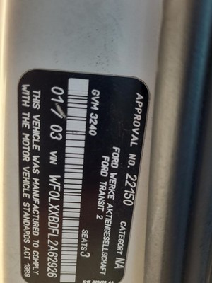 FORD TRANSIT 2000-2006 COMBINATION SWITCH HEADLAMP SWITCH-ON DASH, VH-VJ, 10/00- - Image 19