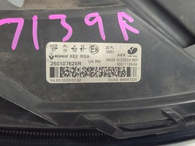 RENAULT MASTER 2020-2024 RIGHT HEADLAMP X62, HALOGEN, W/ DRL LED TYPE, 02/20- - Image 14