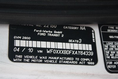 FORD TRANSIT 2006-2014 CAMSHAFT VM 07/06-02/14 - Image 16