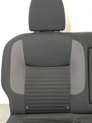 NISSAN NAVARA 2020-2025 2ND REAR SEAT NP300, DUAL CAB, FULL BENCH, CLOTH, BLACK, - Image 3