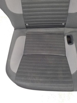 NISSAN NAVARA 2020-2025 2ND REAR SEAT NP300, DUAL CAB, FULL BENCH, CLOTH, BLACK, - Image 4
